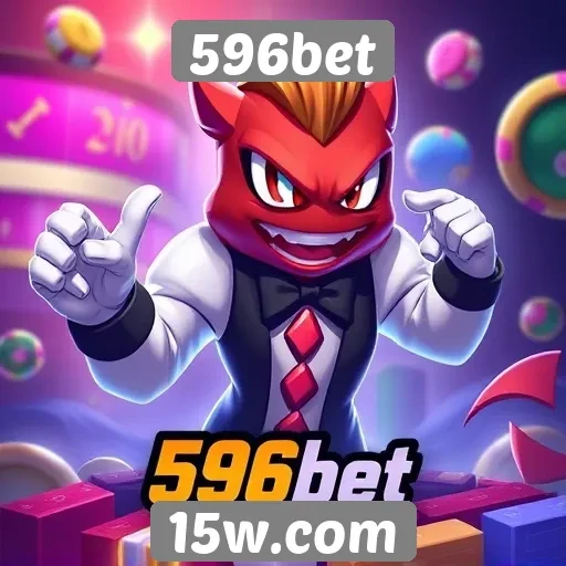 Variedade de jogos disponíveis na plataforma 596bet